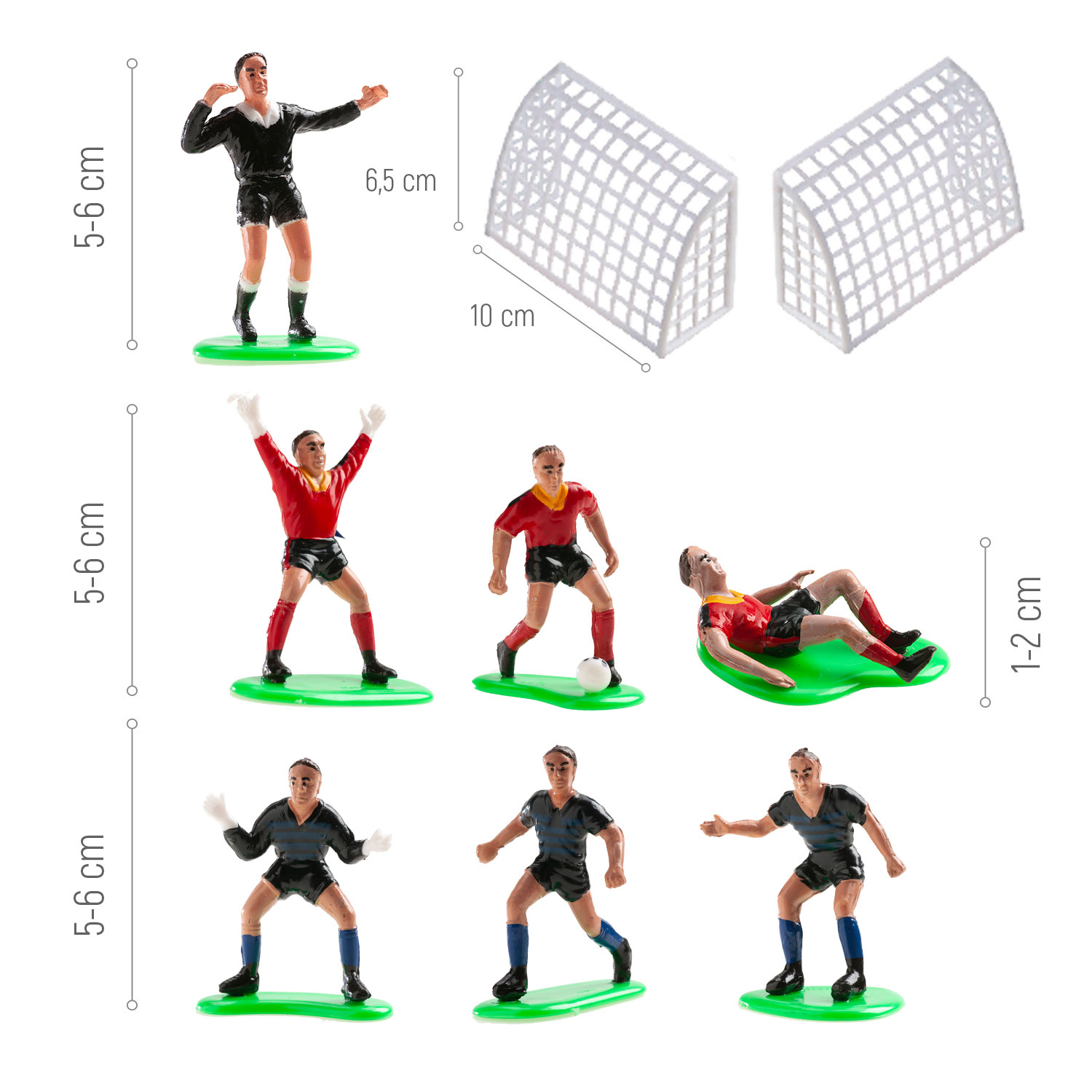 Dekora dekoracija za torto - nogomet